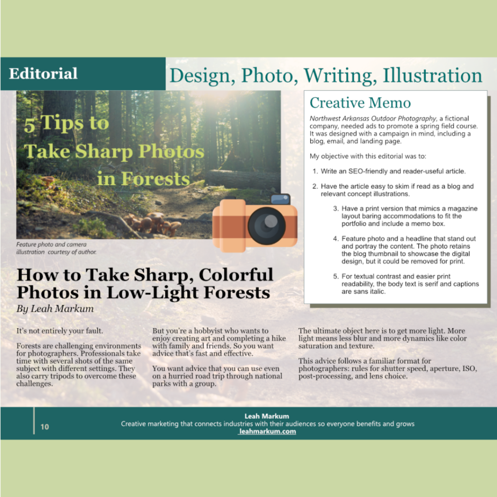 square editorial cover